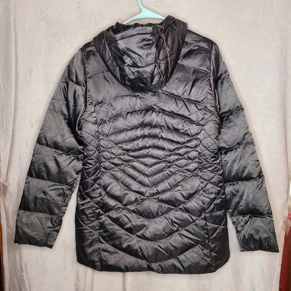 NORTH FACE Women's large Aconcagua Parka II Goose Down Hooded Jacket - Picture 4 of 10